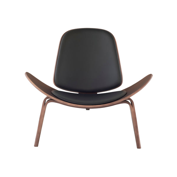 crown and birch adrik nuevo occasional chair black natural front