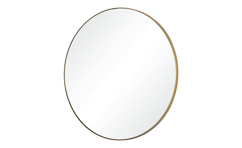 crown and birch gold frame mirror ava angle