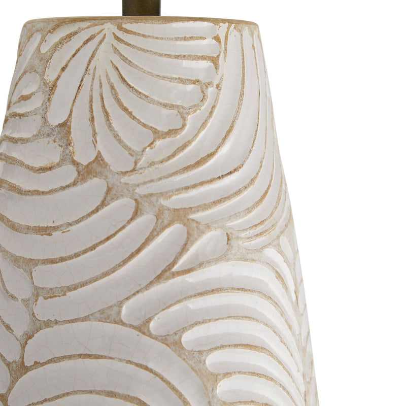 crown and birch casia table lamp detail