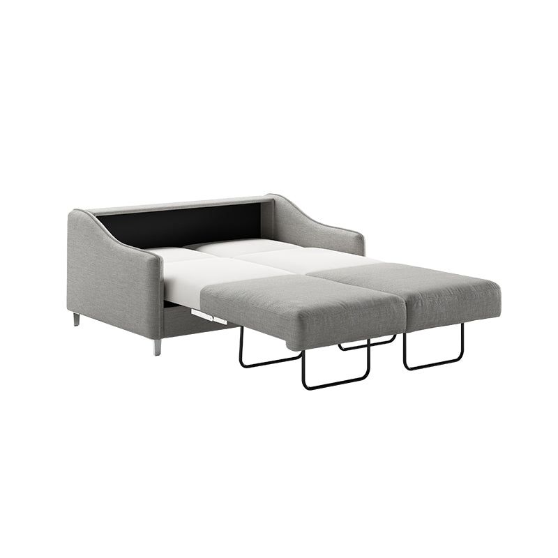 crown and birch ethos full xl sleeper loveseat oliver 173 open angle