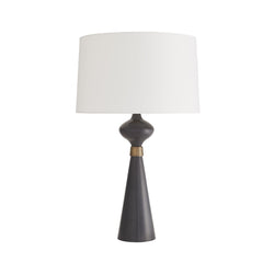 crown and birch evelynn table lamp front