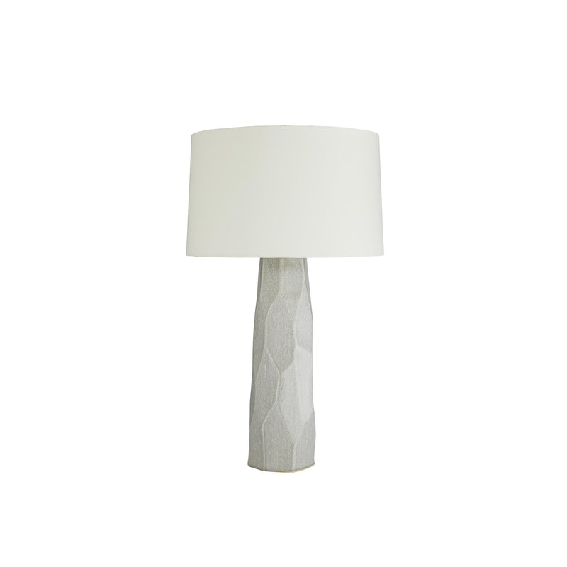 crown and birch tajah table lamp front off