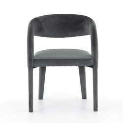 Hawthorne Dining Chair | Slate Velvet