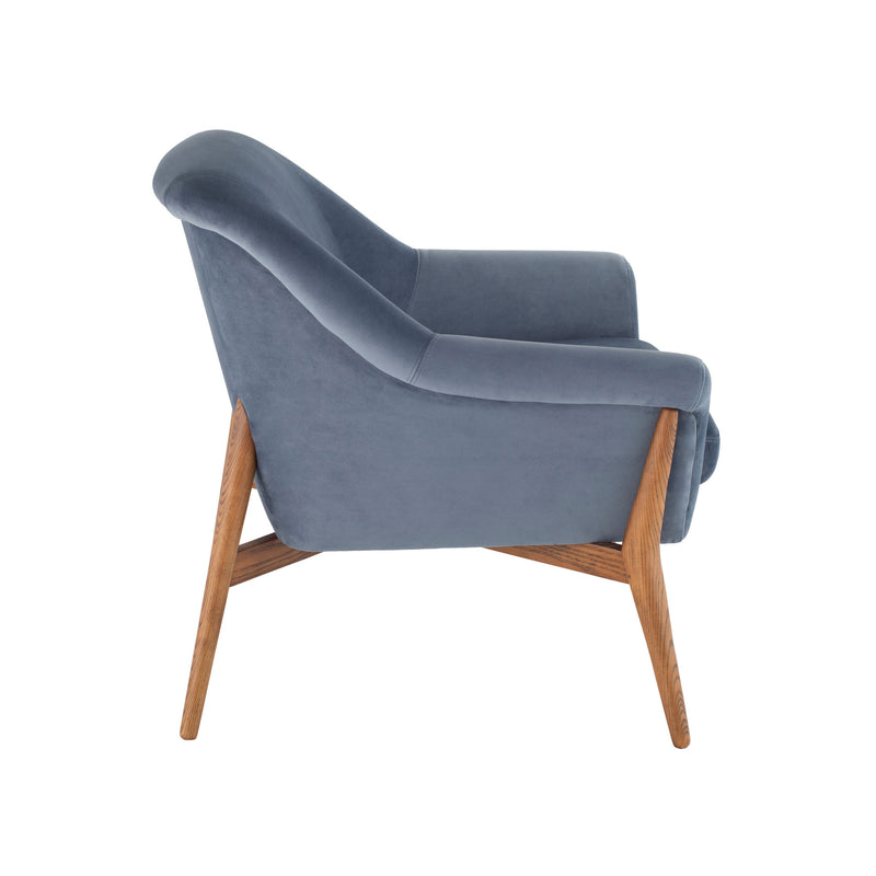 Evelyn Occasional Chair | Dusty Blue
