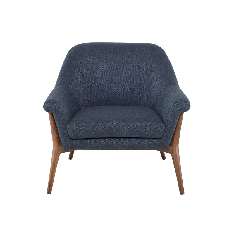 Evelyn Occasional Chair | Denim Tweed
