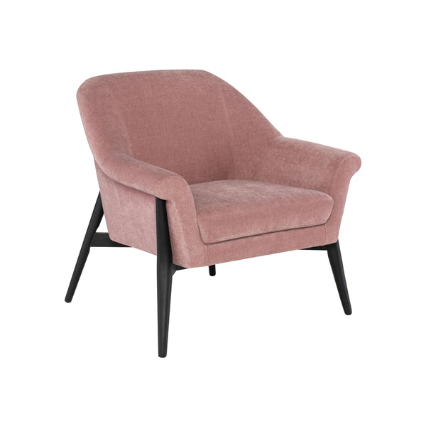 Evelyn Occasional Chair | Dusty Rose