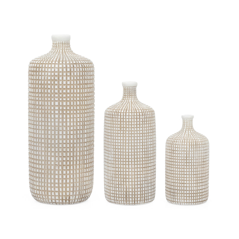 Armadillo Resin Bottle Vase | Large