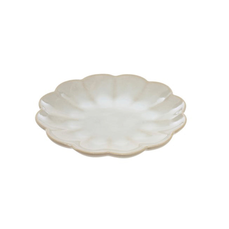 crown and birch amelia plate small white front