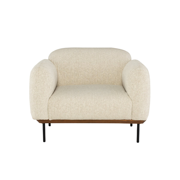 crown and birch boston occasional chair shell front