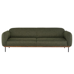 nuevo benson sofa hunter green tweed