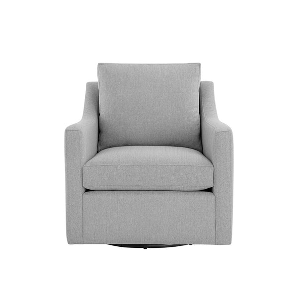 crown and birch byron swivel chair liv dove front