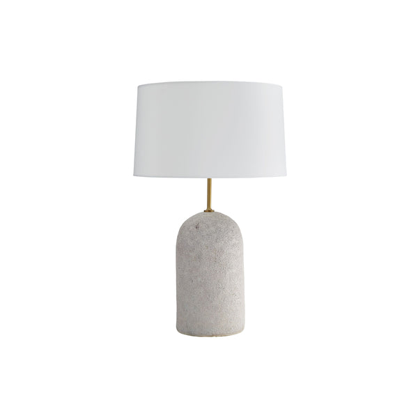crown and birch capabelli table lamp front off