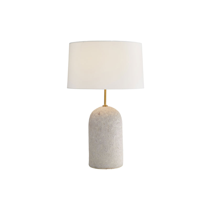 crown and birch capabelli table lamp front on