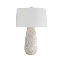 crown and birch casia table lamp front