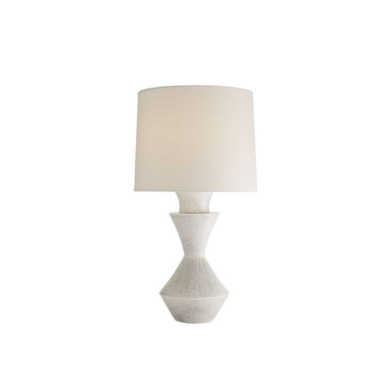 crown and birch daicy table lamp front on