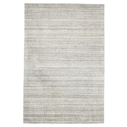 crown and birch estelle wool rug silver front