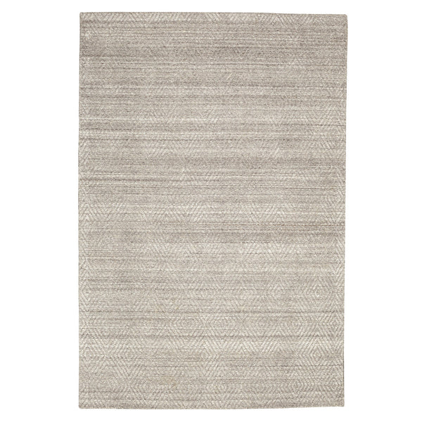 crown and birch estelle wool rug taupe front