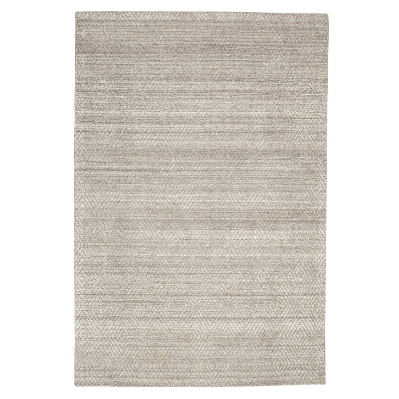 crown and birch estelle wool rug taupe front