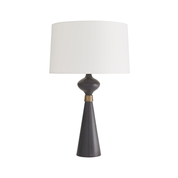crown and birch evelynn table lamp front