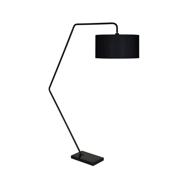 crown and birch gather floor lamp angle