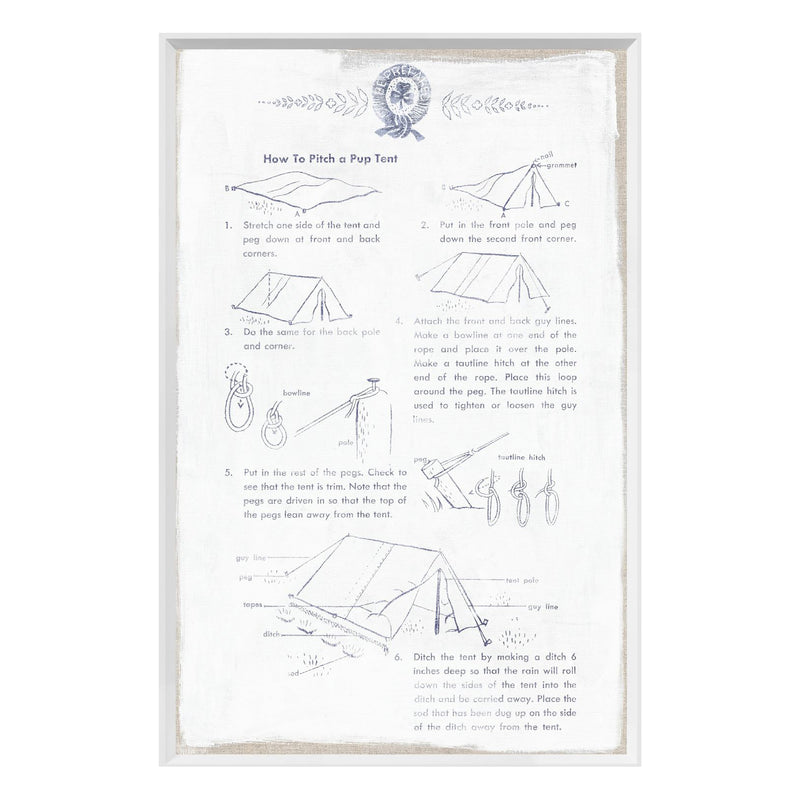 Girl Scouts How to Pitch a Tent – Crown and Birch