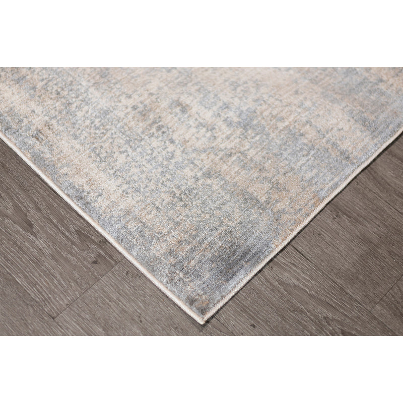 crown and birch heirloom rug beige grey corner