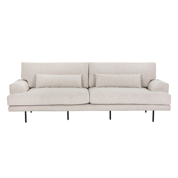 crown and birch leah sofa dove cream front