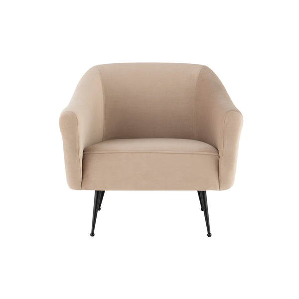 crown and birch megan occasional chair nude front