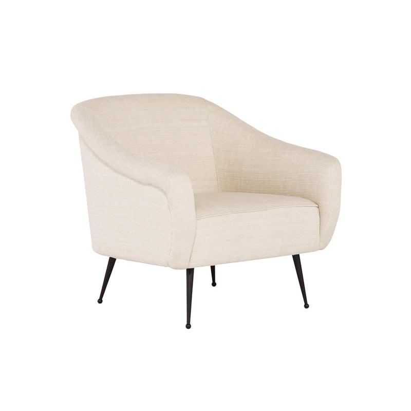 crown and birch megan occasional chair sand angle