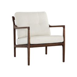 crown and birch millie occasional chair vienna cream angle