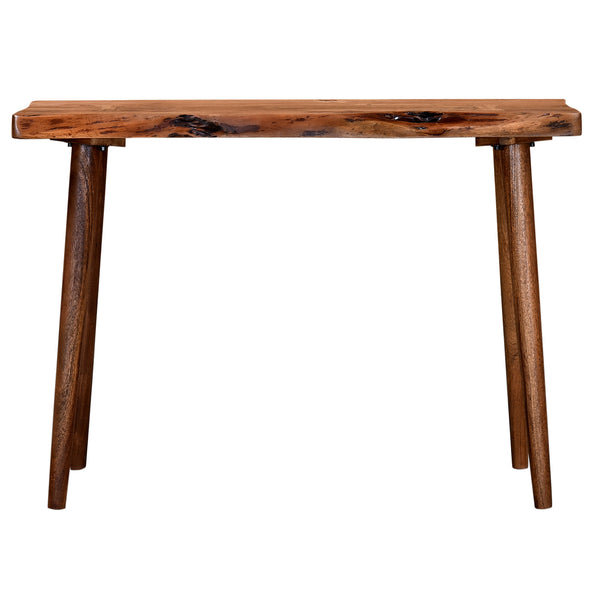 crown and birch nash walnut console front