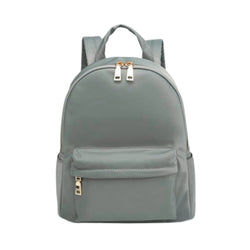 crown and birch phina backpack dark sage front