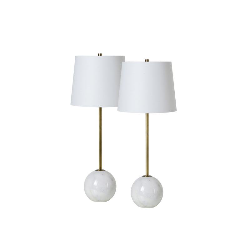crown and birch ruth table lamp set of 2 set