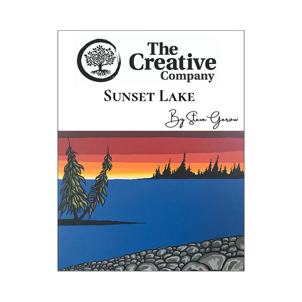 crown and birch sunset lake paint kit front