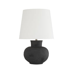crown and birch taft table lamp front