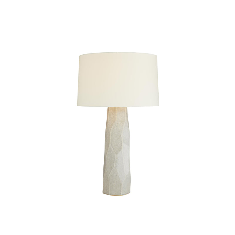 crown and birch tajah table lamp front on