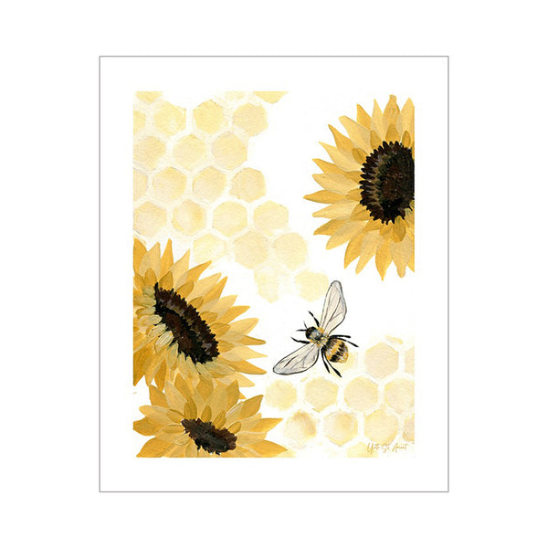 crown and birch yvette st amant honeycomb living 2 print front